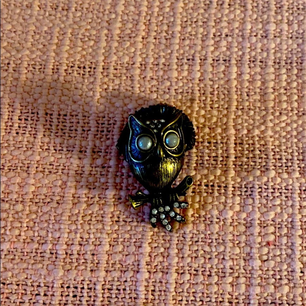 Owl ring.